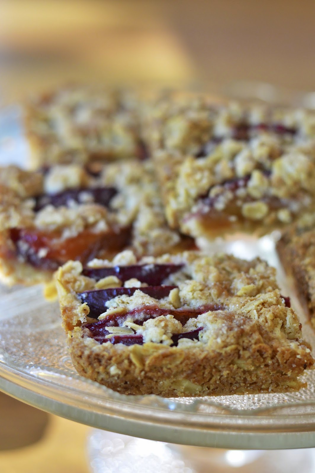 Gluten Free Oatmeal Plum Bars Virtually Homemade Gluten Free Oatmeal